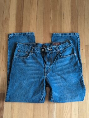 Orvis Men's Straight Jeans in Blue